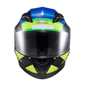 Capacete Texx Strike Trento Amare/verd Bril 60