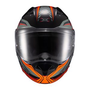 Capacete Texx Escam Kratos Nomade Pret Laran Cinz Bril 60